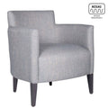 Fauteuil design CASSALLO avec structure en bois de hêtre et suspension Nosag