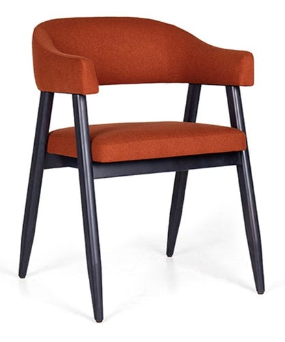 CASSALLO® Fauteuil VASA - design exquis en bois de hêtre massif et disponible en différents tissus