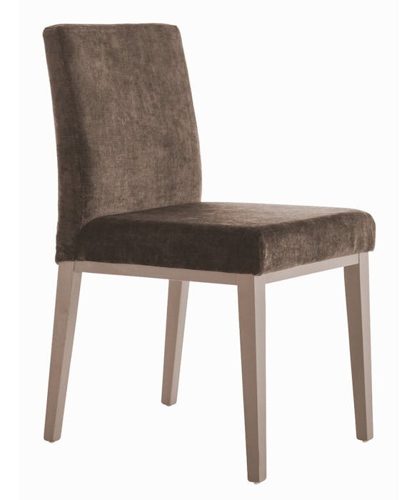 Chaise DUBAI 2 - 
Série de chaises best-seller DUBAI, élégamment fabriquée en bois de hêtre massif et personnalisable.